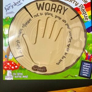 Fairy Door Worry Plaque